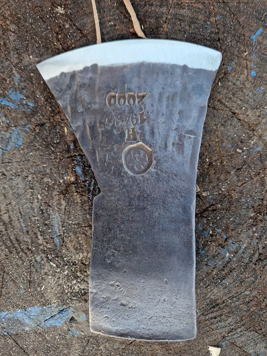 Niemiecka siekiera Oschenkopf sygnowana