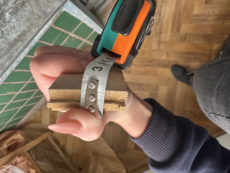 Деревяшки от пола паркета