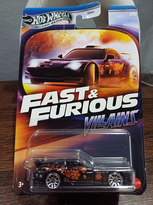 Hotwheels FAST& FURIOUS S2000 ホットウィール HOT WHEELS HONDA S2000 Silver Series FAST & FURIOUS VILLAINS