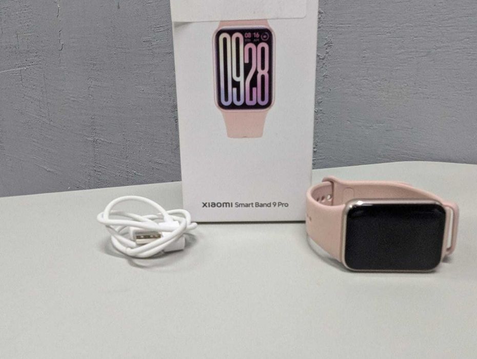Фітнес-браслет Xiaomi Mi Band/Smart Band 9 Pro Black/Pink/Silver.