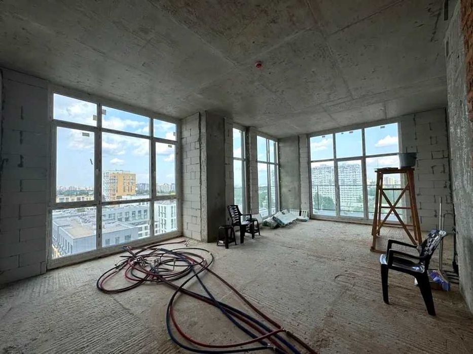 NEW! Видова з терасою! Терміново! Файна Таун 4кімн 132м Салютна, Нивки