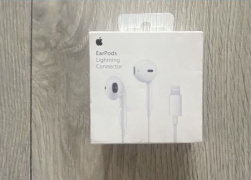 Nowe Oryginalne Słuchawki Przewodowe iphone Lighting Apple New Okazja