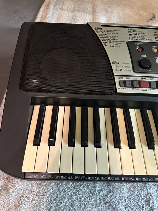 Keyboard Yamaha PSR 350 ze stacją FDD dyskietka karton.