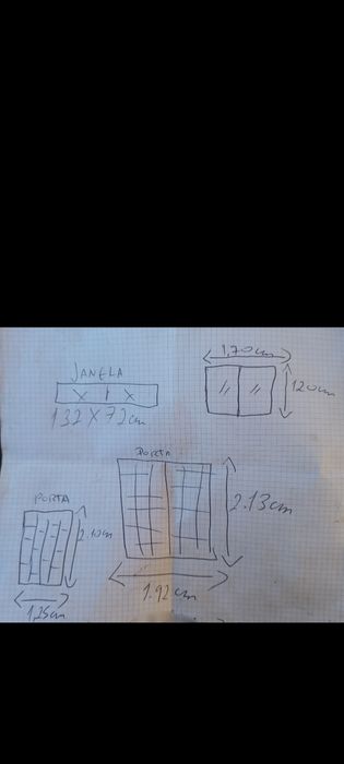 Portas e janelas grandes