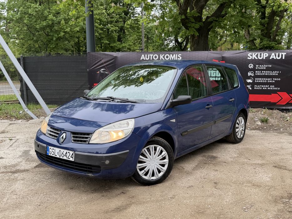 Renault Megane Grand Scenic 1.9 DCI 2005 7 Osób Klima Nowe Opony Zadbany