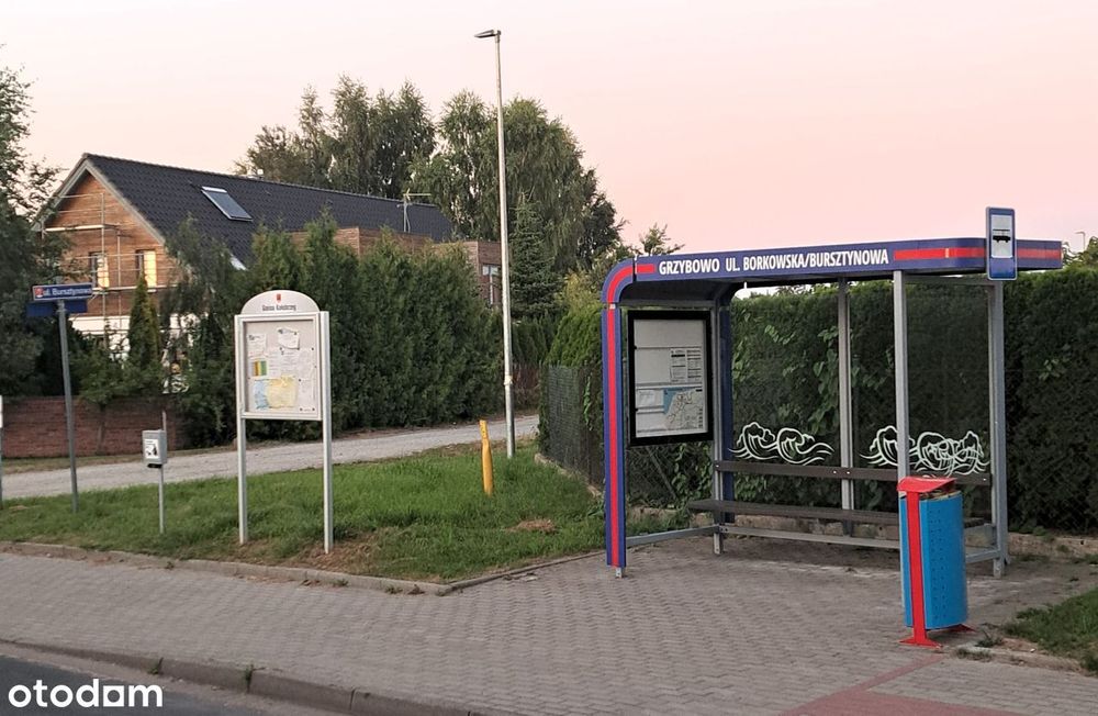 Grzybowo, atrakcyjna działka budowlana 1.028 m² - Widok 5