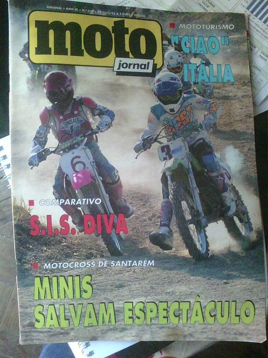 revista motojornal 225 colecionadores 1992
