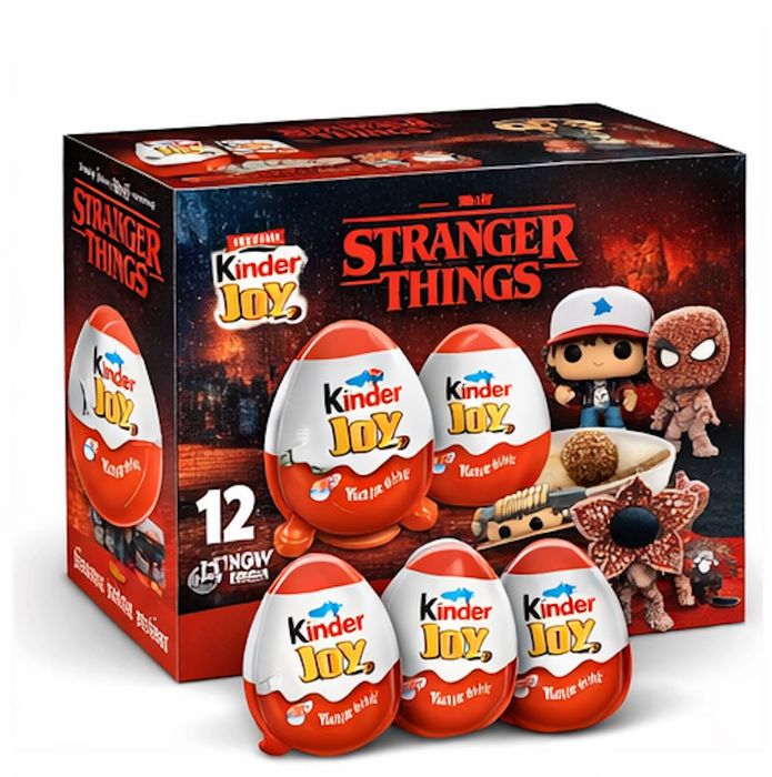 кіндер джой Stranger Things  Kinder Joy  ОСД Очень странные дела 12 шт