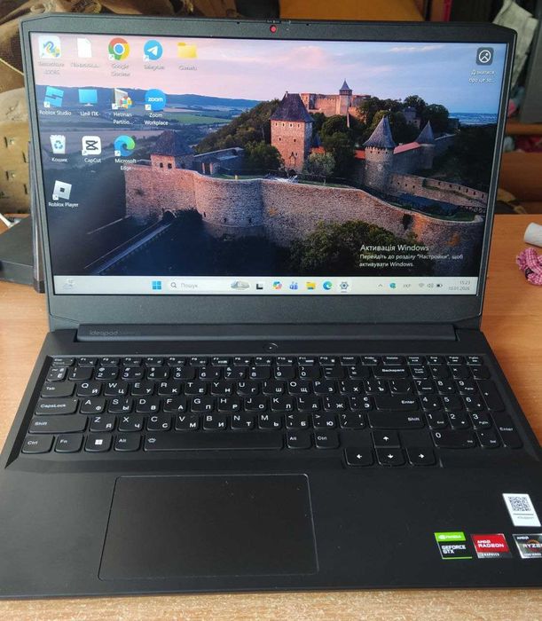 Ноутбук леново Ideapad gaming 3 15ACH6