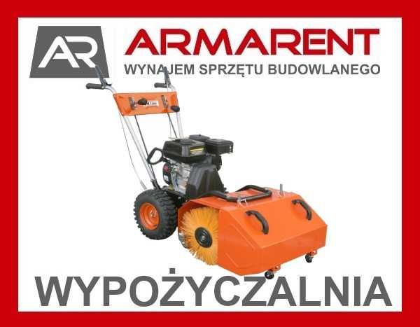 Zamiatarka Spalinowa z napędem i koszem na śmieci WYNAJEM odśnieżarka