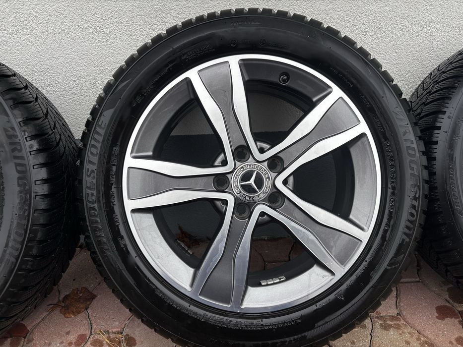Felgi mercedes 5x112 17 z oponami jak nowe!