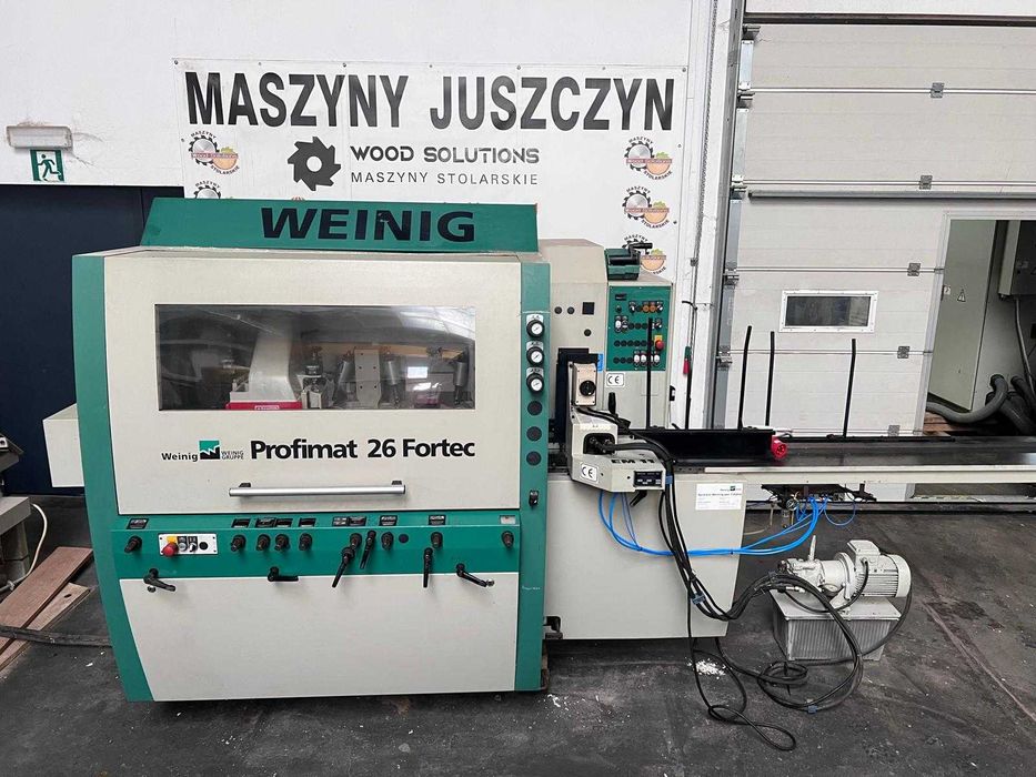 Strugarka czterostronna Weinig Profimat 26 Fortec + EM11
