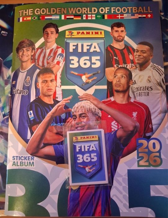 Cromos caderneta FIFA 365 26