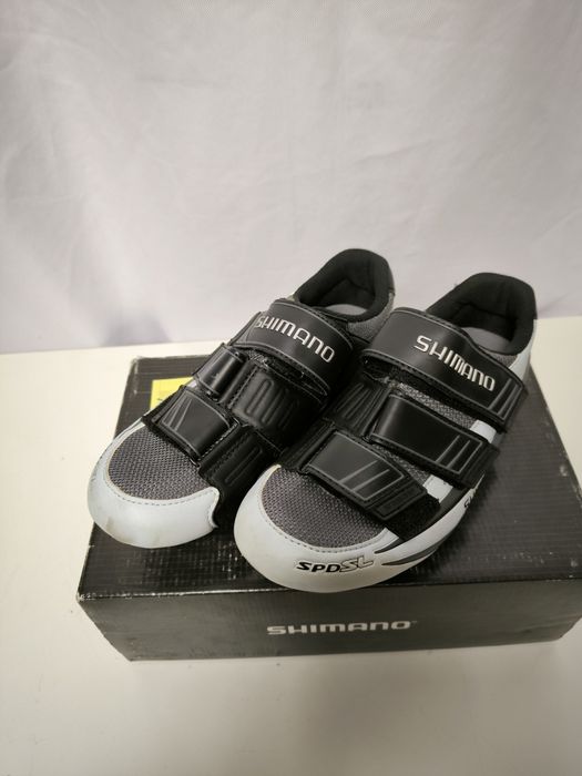 Nowe buty na rower szosowy Shimano SH-098W rozmiar 39 (24,5cm) + bloki