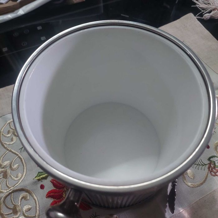 Balde de gelo em Prata de lei 925