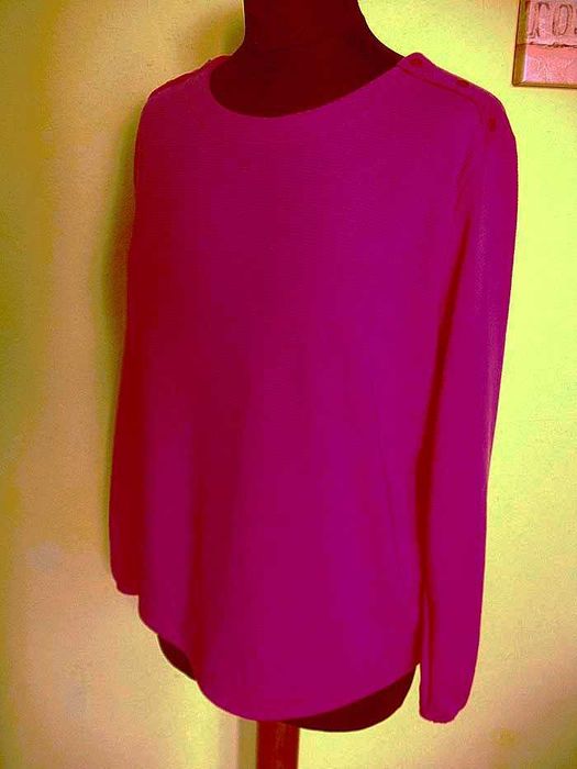 Bluzka - z dzianiny - rozmiar 38 M biust 108+ cm DressIN