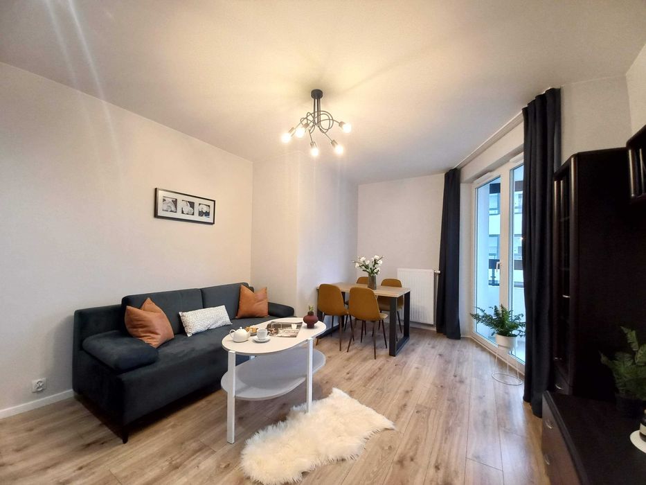 Od 30.09 ładne 2-pokojowe mieszkanie do wynajęcia 40 m², balkon, garaż, Marywilska