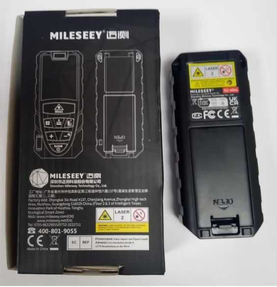Лазерный дальномер рулетка Mileseey s2 40m