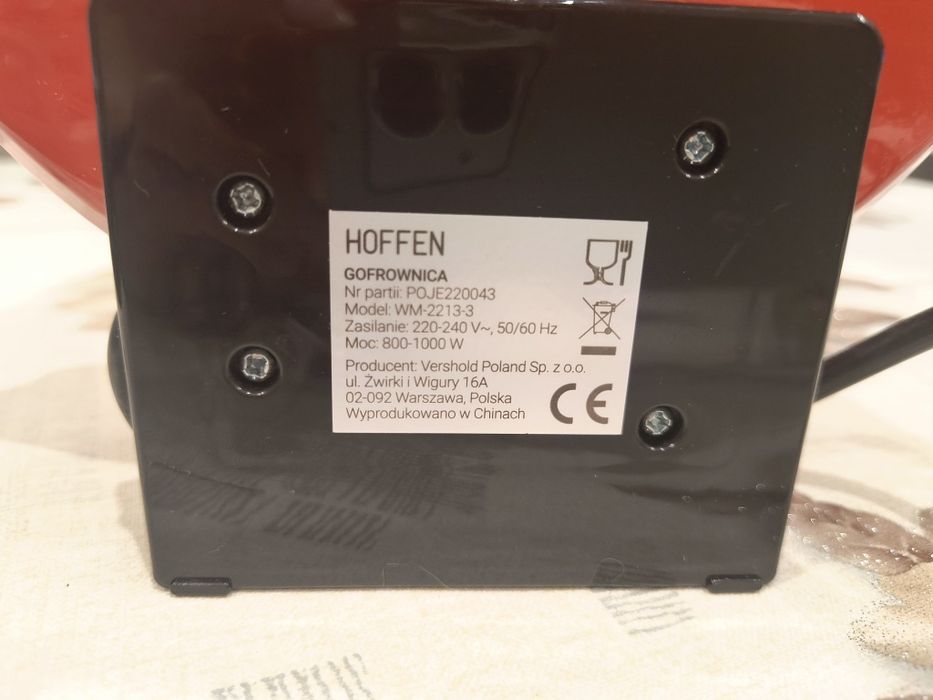 Gofrownica HOFFEN