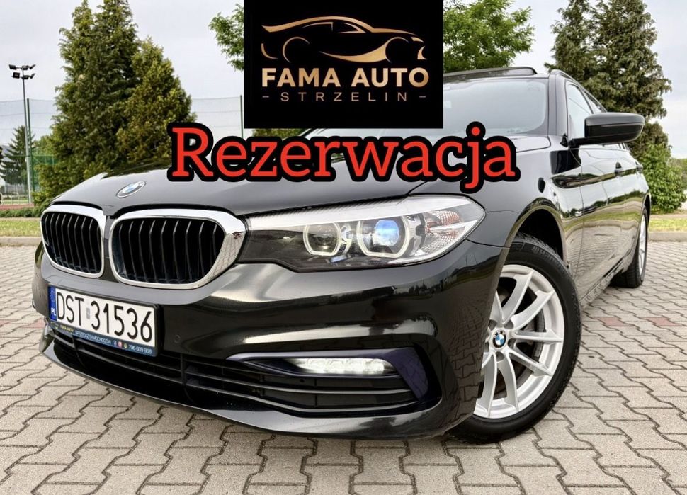 BMW Seria 5 4x4 Panorama Kamera Martwe pole As. Pasa Ledy El.Hak Bezwypadkowa
