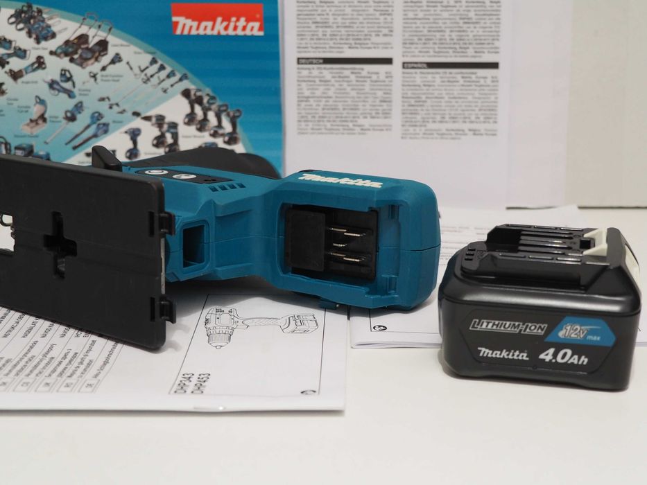 MAKITA JV 102 wyrzynarka 12v-10.8v +bateria 4Ah Nowa Belgia