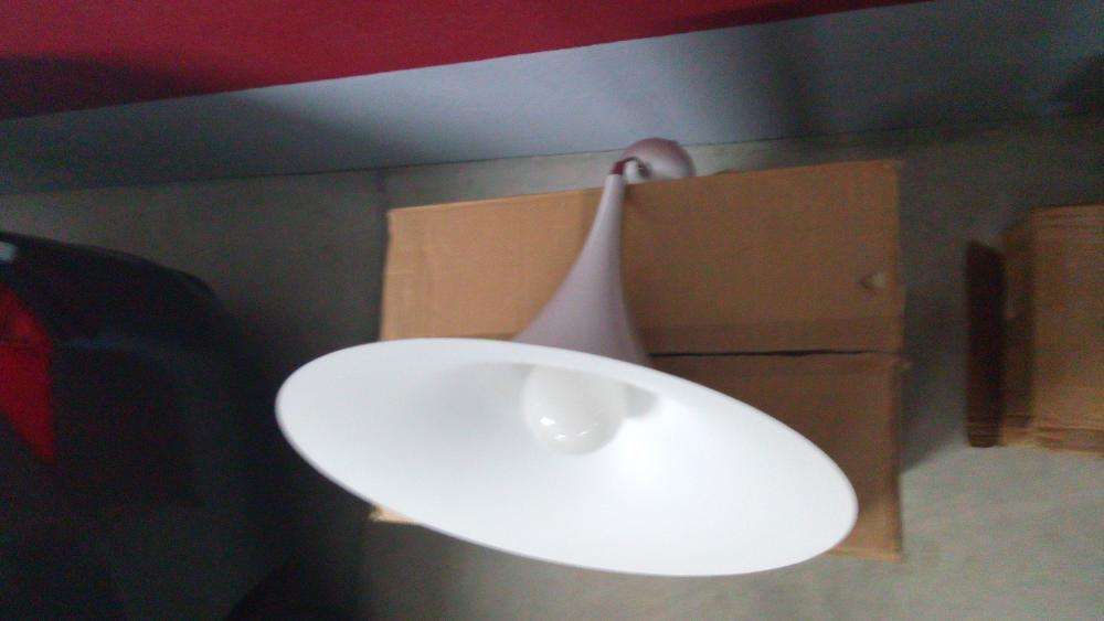 Candeeiro em inox COMO NOVO