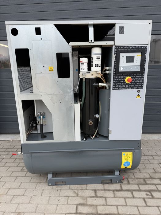 Kompresor śrubowy Atlas Copco GA 7 VSD FF osuszacz falownik 7,5KW