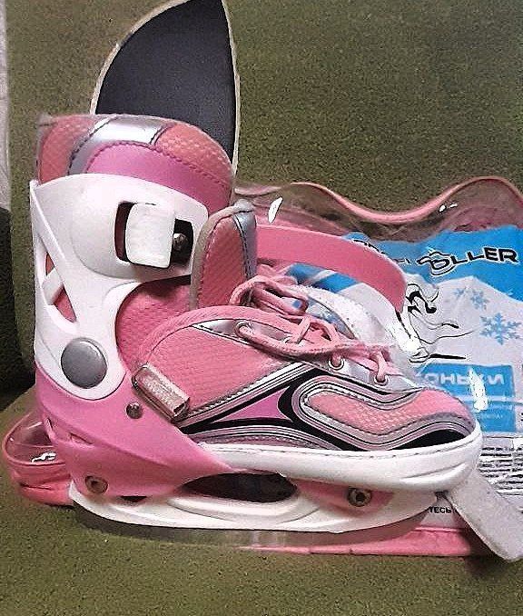 Ролики-коньки 2в1