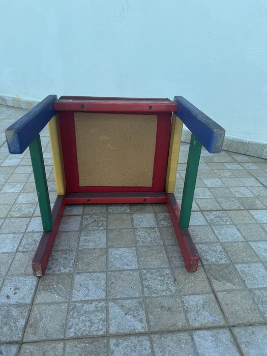 Cadeira no estado que se encontra-se