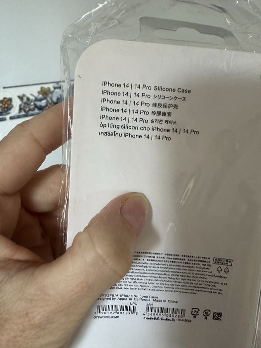 Capa silicone Iphone 14 Pro