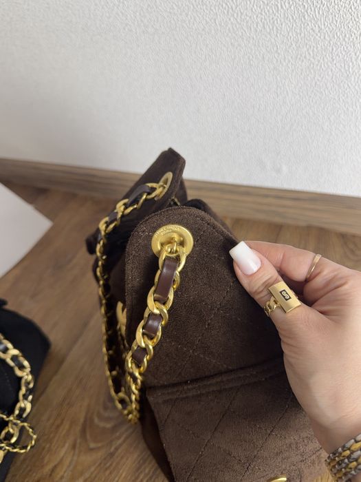 сумка Chanel Hobo 25 /Chanel 25  Handbag замшева