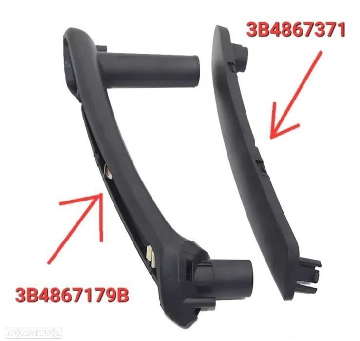 Puxador Interior Volkswagen Passat B5 B5.5 - Traseiro Esquerdo