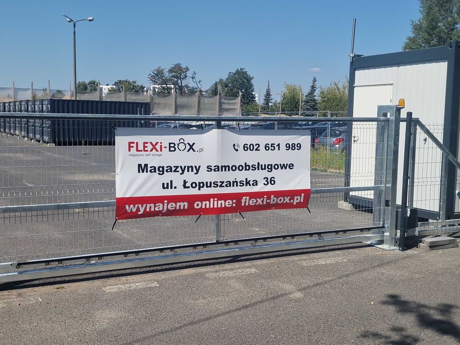 Flexi-Box 28m2 nowy kontener morski garaż magazyn self storage przechowalnia boks box