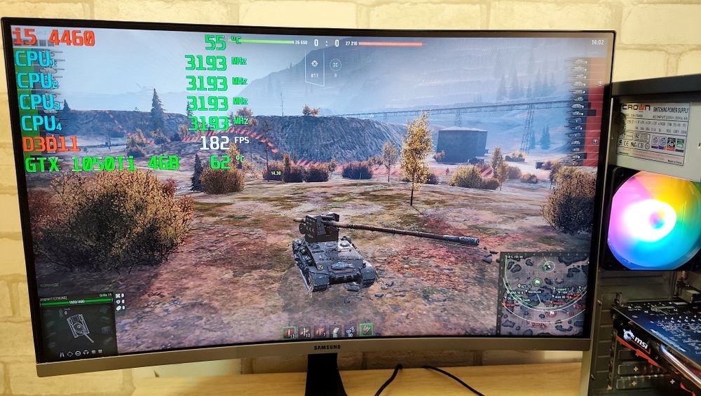 Игровой ПК i5 GTX 1050Ti 4gb CS2 GTA 5 WOT  dota 2