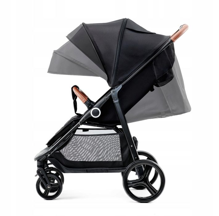 Kinderkraft Wózek spacerowy GRANDE PLUS GREY