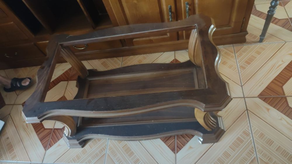 Mesa de centro de madeira