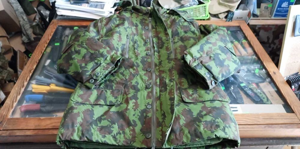 Parka Zimowa Armia Litwa M05 misko r.104/176 Unikat