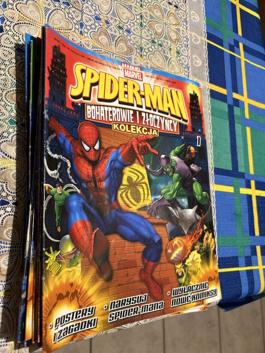 Kolekcja Spider-man Bohaterowie i Złoczyńcy gazetki