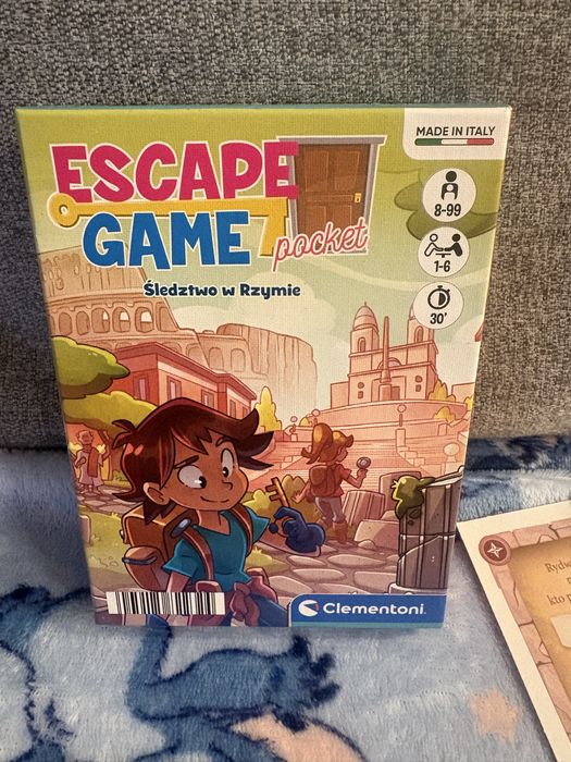 Gra escape game clementoni