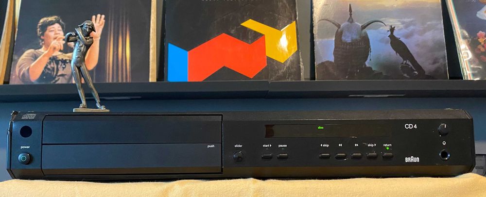 Braun Atelier CD4/2 - leitor de cd's para reparação ou peças