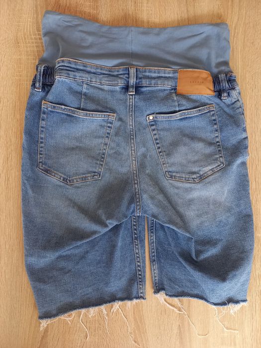 Jeansowe spodenki ciążowe rozm. M H&M