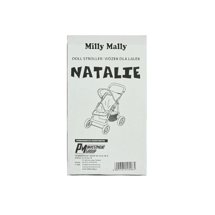 Wózek dla lalek Natalie Prestige Mint Milly Mally