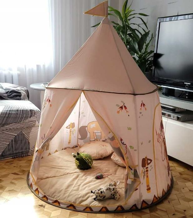 Namiot dla dzieci do domu domek indiański tipi zabawa PREZENT