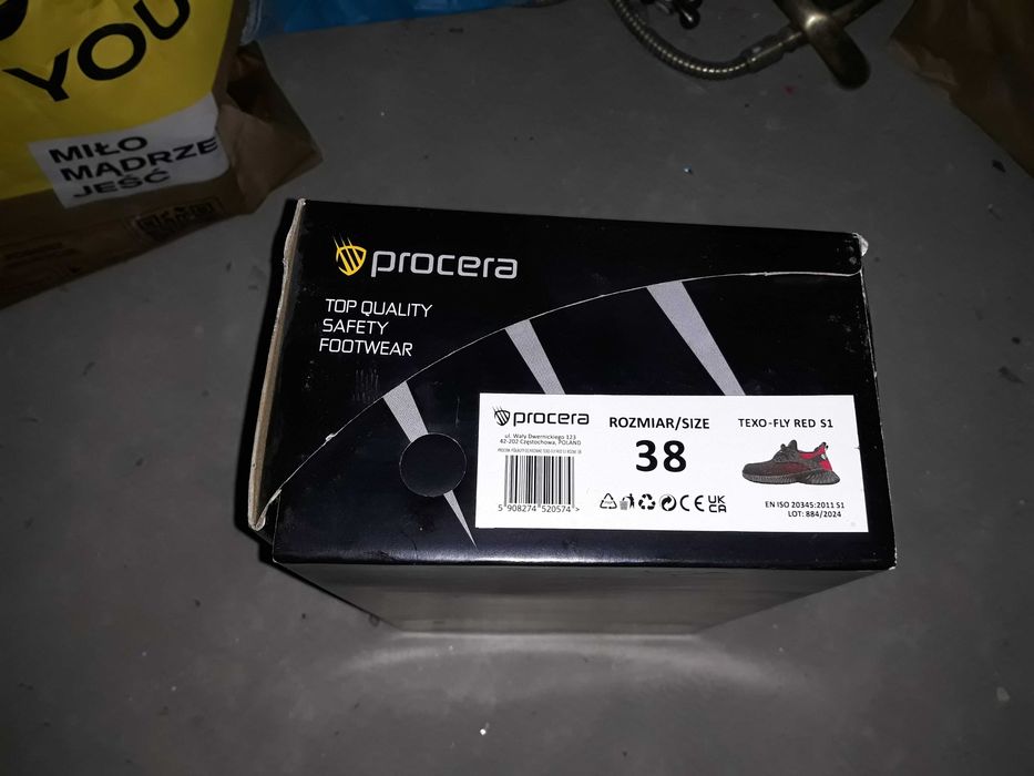 Buty ochronne Procera 38