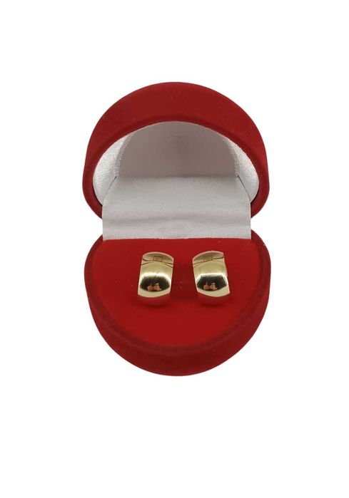 Stylowe ZŁOTE Kolczyki KÓŁKA 585 2.48G