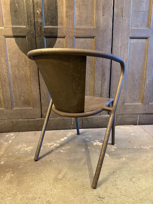 Cadeira de ferro esplanada vintage