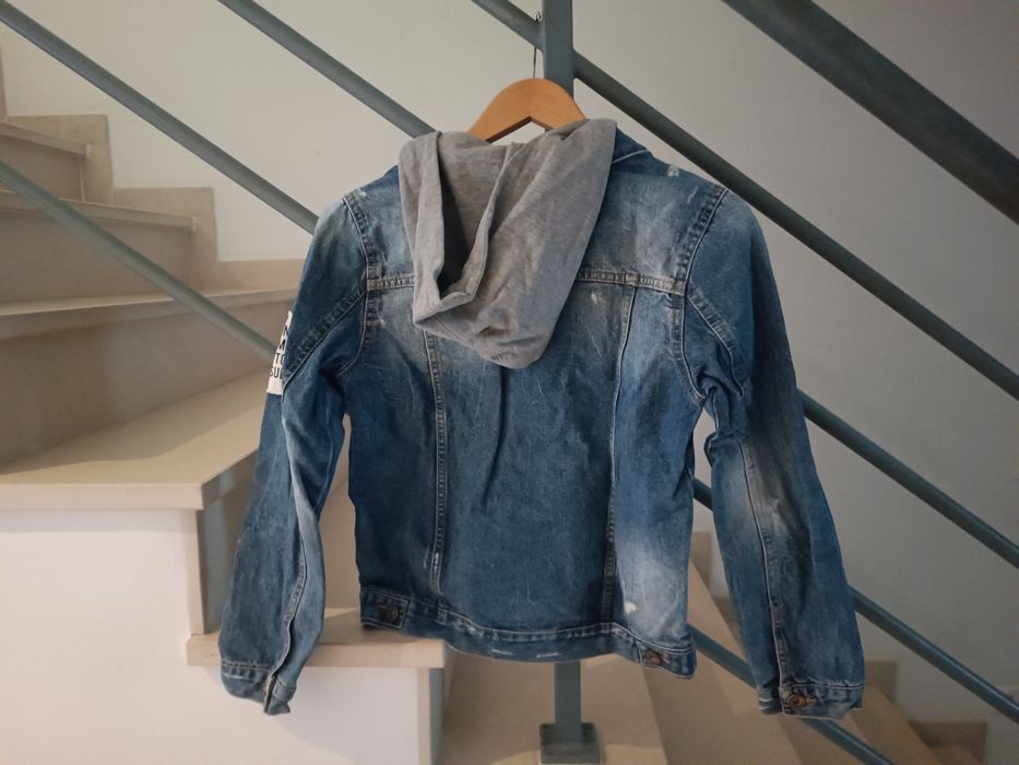 Casaco de ganga Zara boys menino 10 anos, 140cm