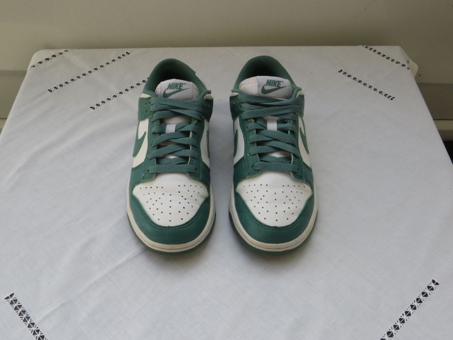 Nike Dunk Low GS White Gorge Green - Verde - Tamanho 36.5
