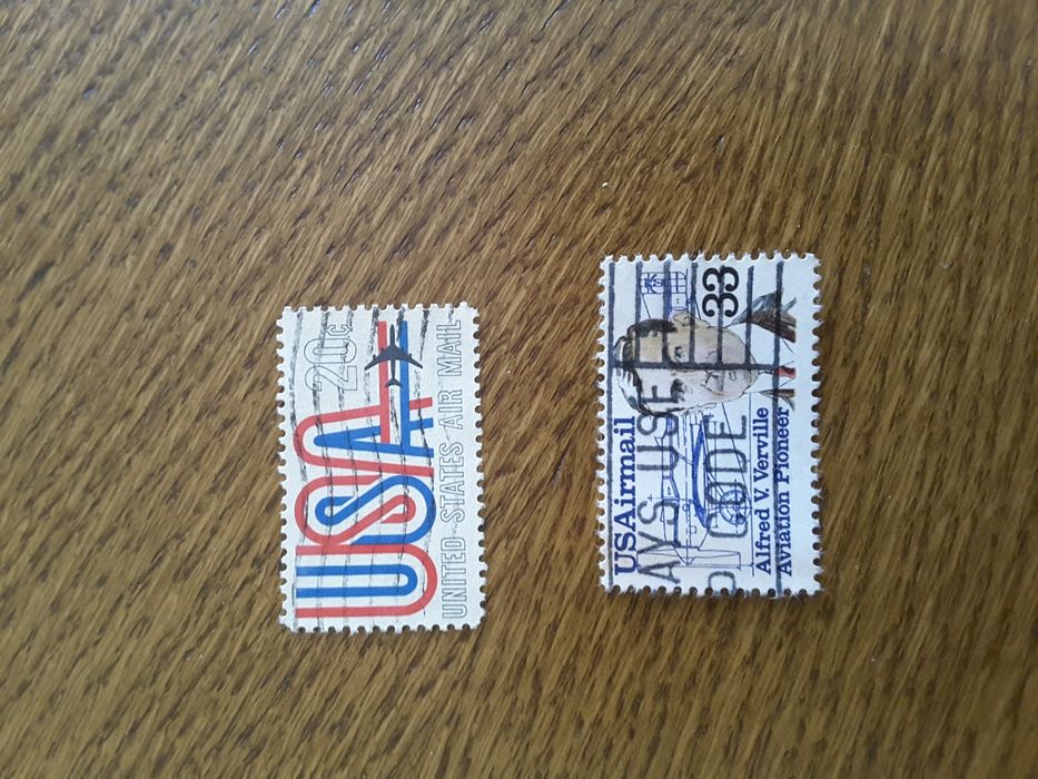 Znaczki pocztowe USA