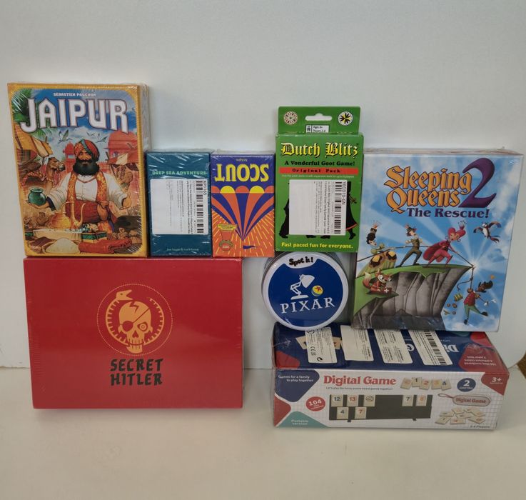 Бункер,Ticket to ride,Catan,Dixit
